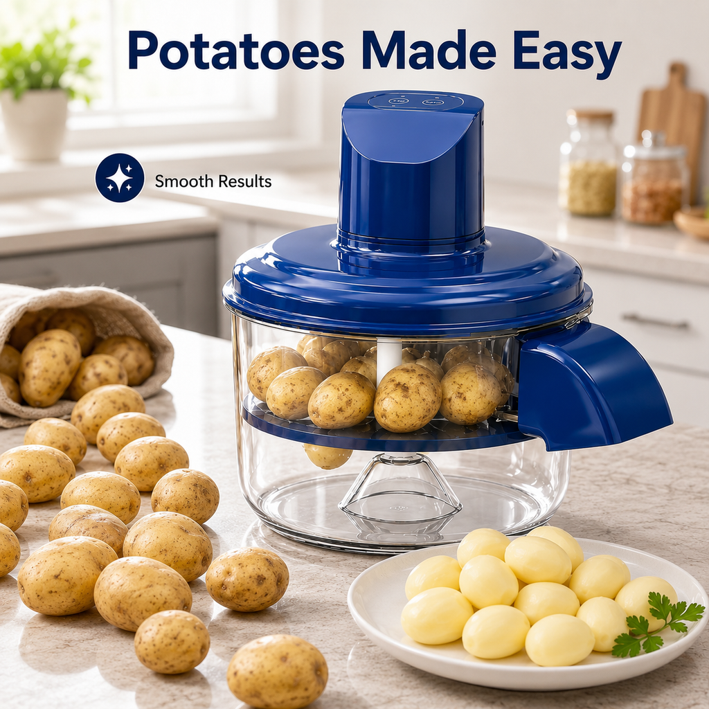 🧄🍇No More Peeling by Hand⚡Electric Peeler